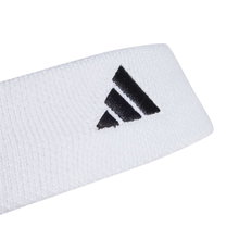 adidas Headband #23 - moisture-absorbing, embroidered logo - white Men - 1 piece